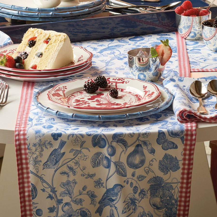 Flora & Fauna Table Runner - Monticello Shop