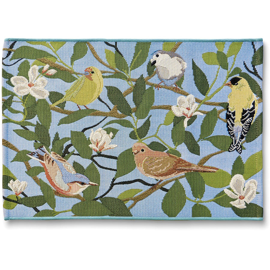 Floral Finches Rug - Monticello Shop