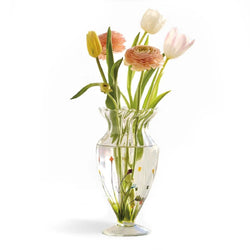 Floral Glass Vase – Monticello Shop