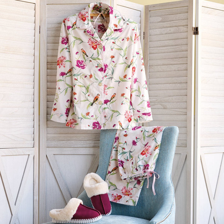 Floral Songbird Pajamas - Monticello Shop
