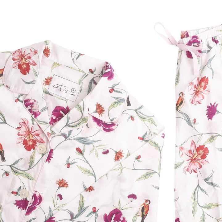 Floral Songbird Pajamas - Monticello Shop