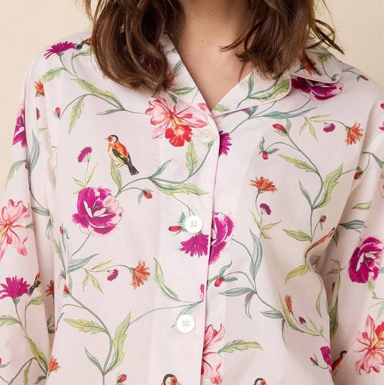 Floral Songbird Pajamas - Monticello Shop