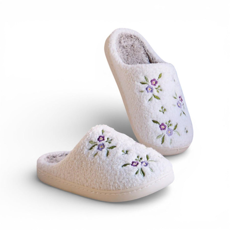 Flower Petal Slippers - Monticello Shop