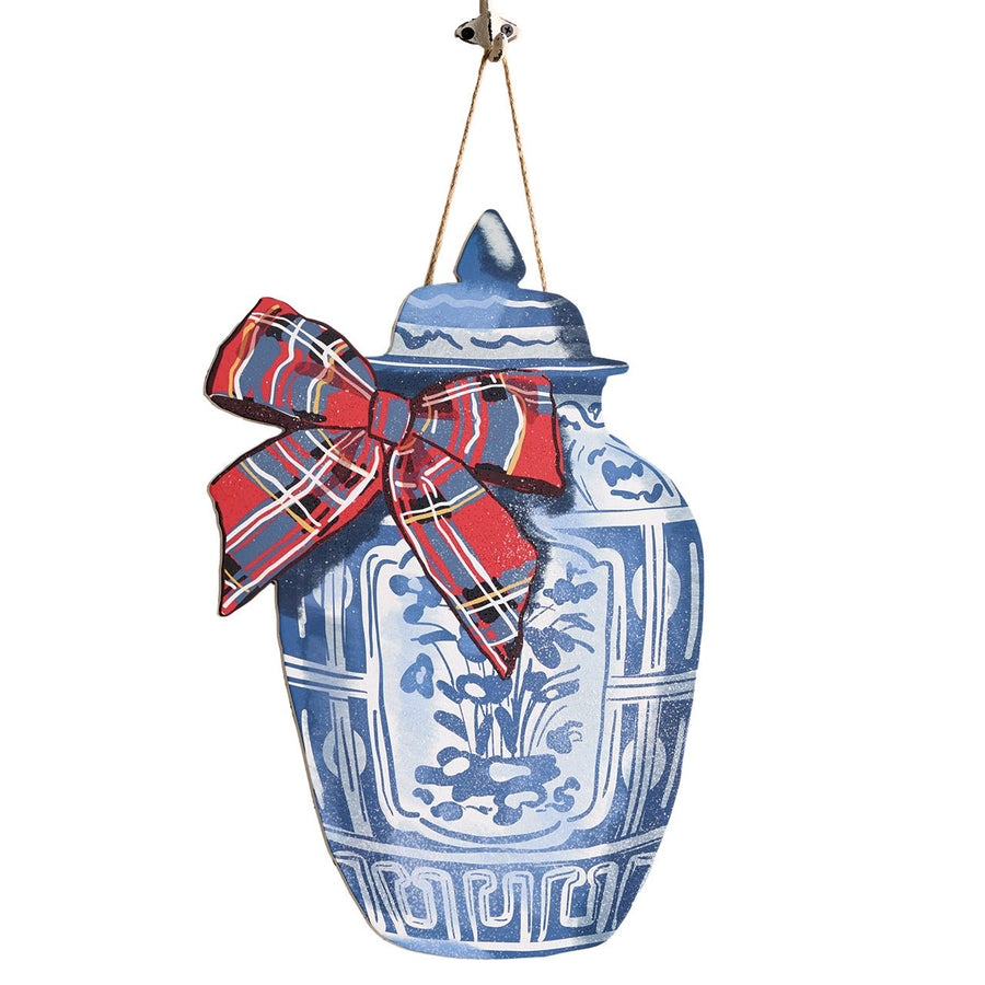 Ginger Jar Door Hanger - Monticello Shop