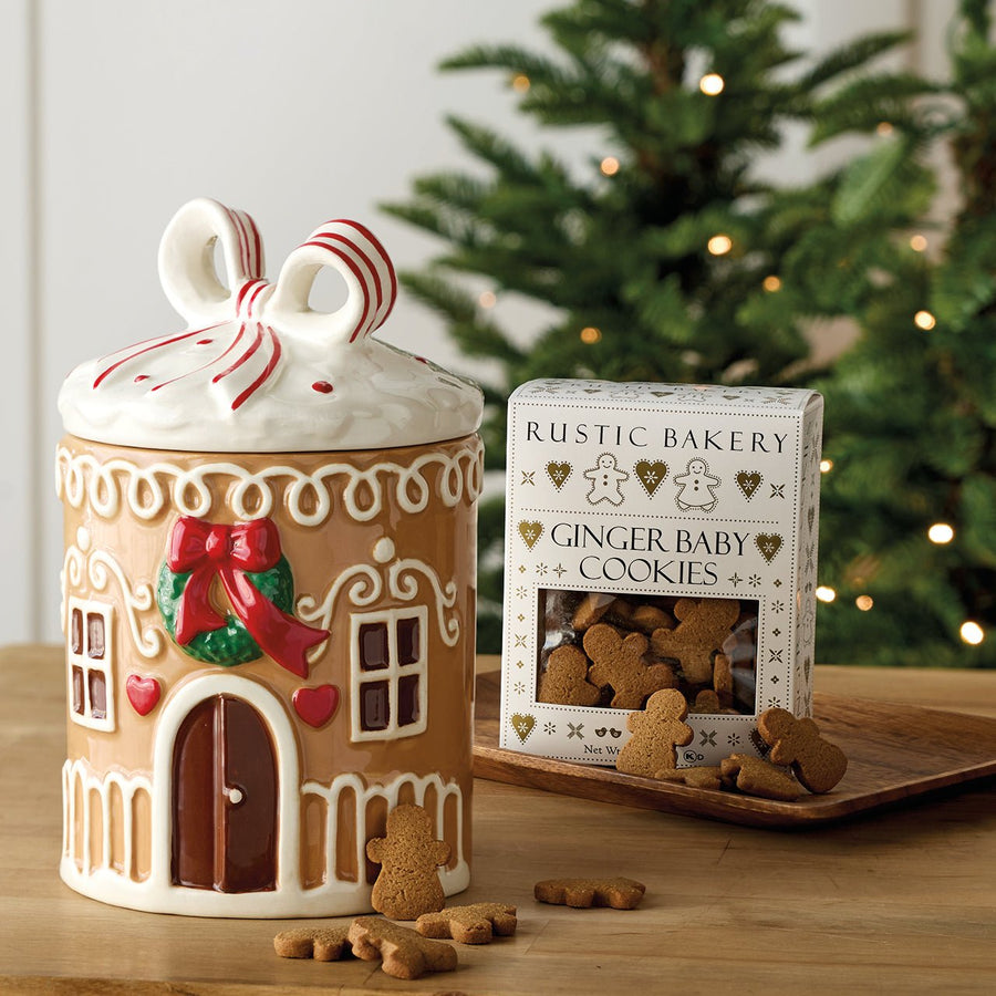Gingerbread Jar & Cookies - Monticello Shop