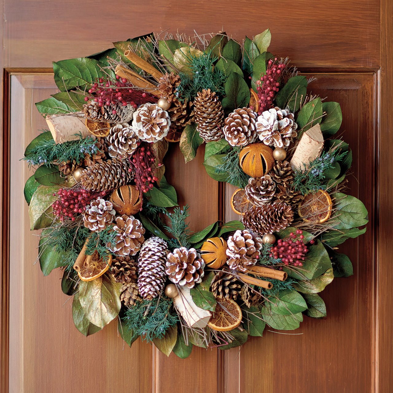 Holiday Scented Botanical Wreath – Monticello Shop