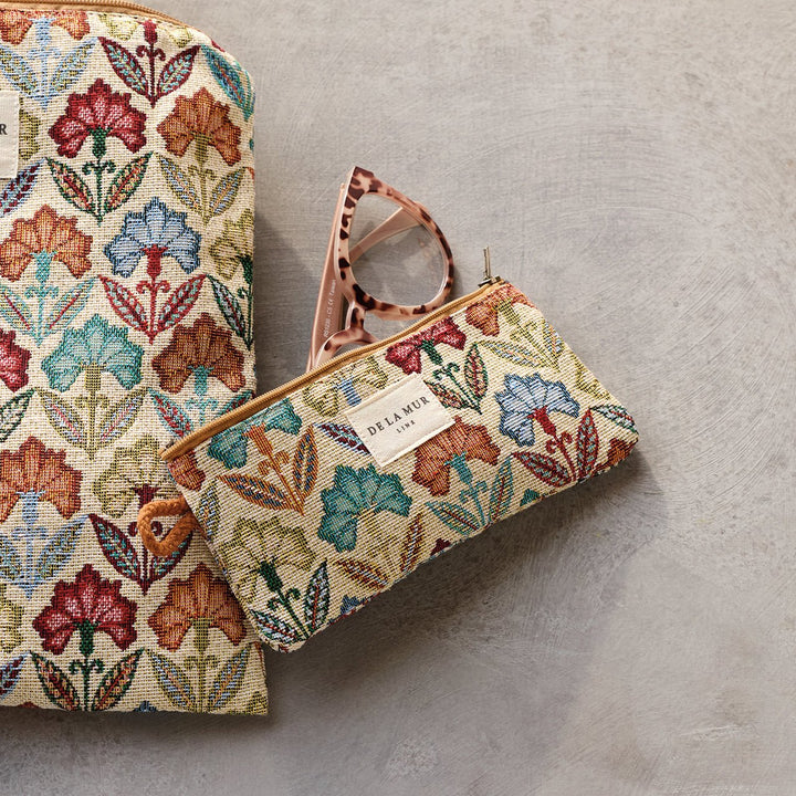 Jacquard Fabric Eyeglass Case - Monticello Shop
