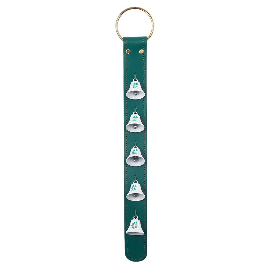 Leather Door Hanger with Bells - Monticello Shop