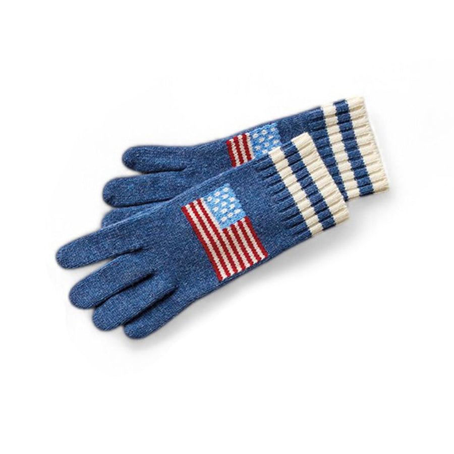 Merino Flag Gloves - Monticello Shop