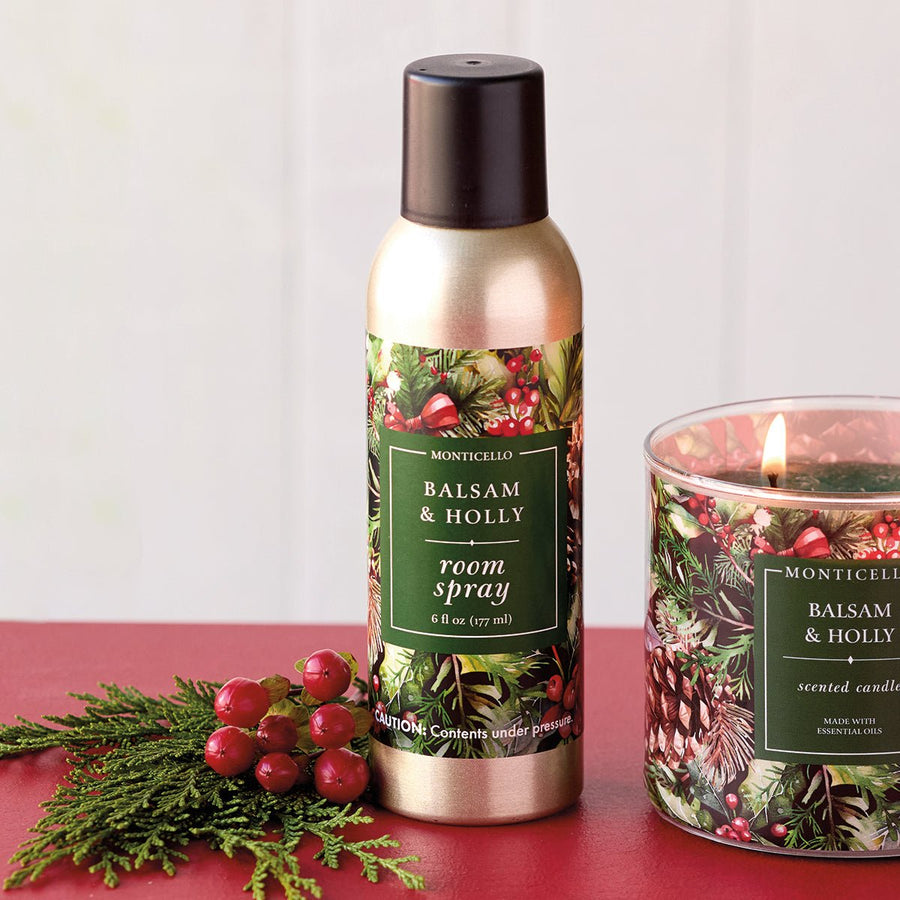 Monticello Balsam Fir Room Spray - Monticello Shop