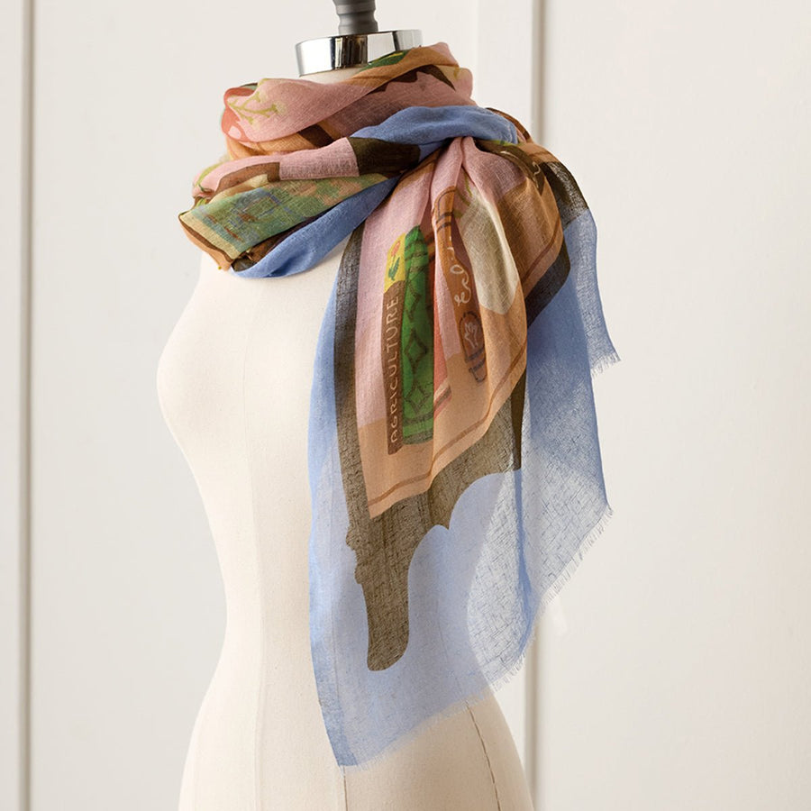 Monticello Book Scarf - Monticello Shop