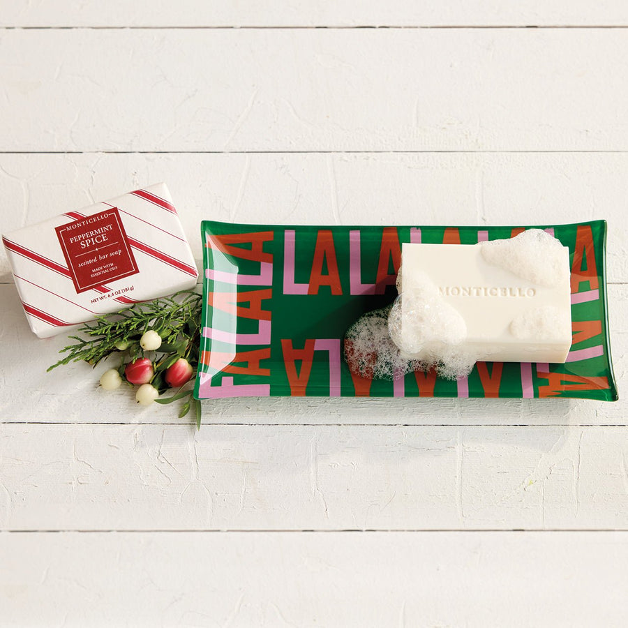 Monticello Festive Dish & Peppermint Soap - Monticello Shop