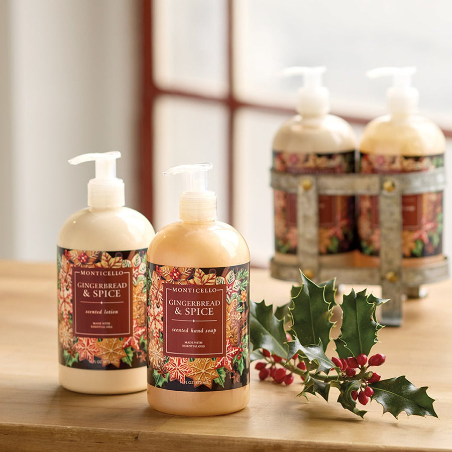 Monticello Gingerbread Soap & Lotion Caddy - Monticello Shop