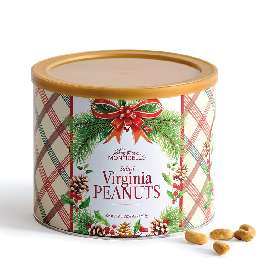 Monticello Holiday Salted Peanuts - Monticello Shop
