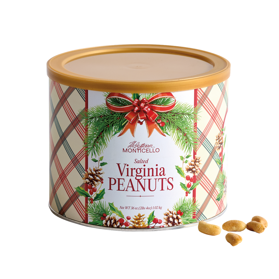 Monticello Holiday Salted Peanuts - Monticello Shop