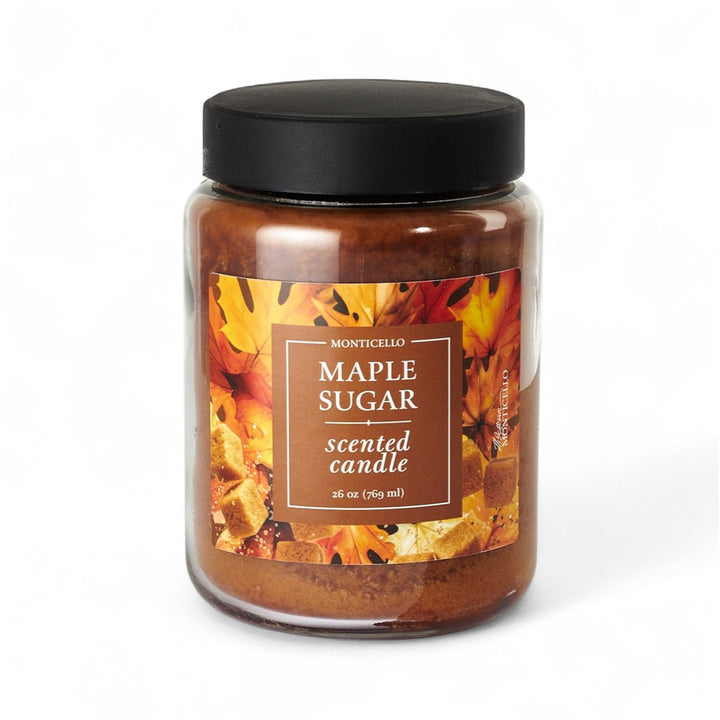 Monticello Maple Sugar Jar Candle - Monticello Shop