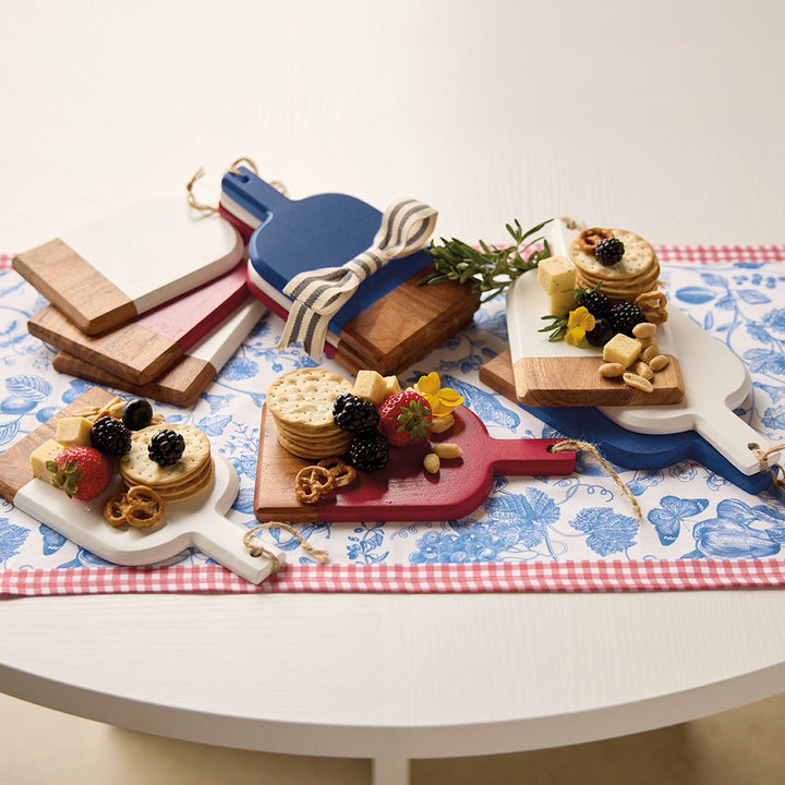 Monticello Red, White, and Blue Serving Board Set - Monticello Shop