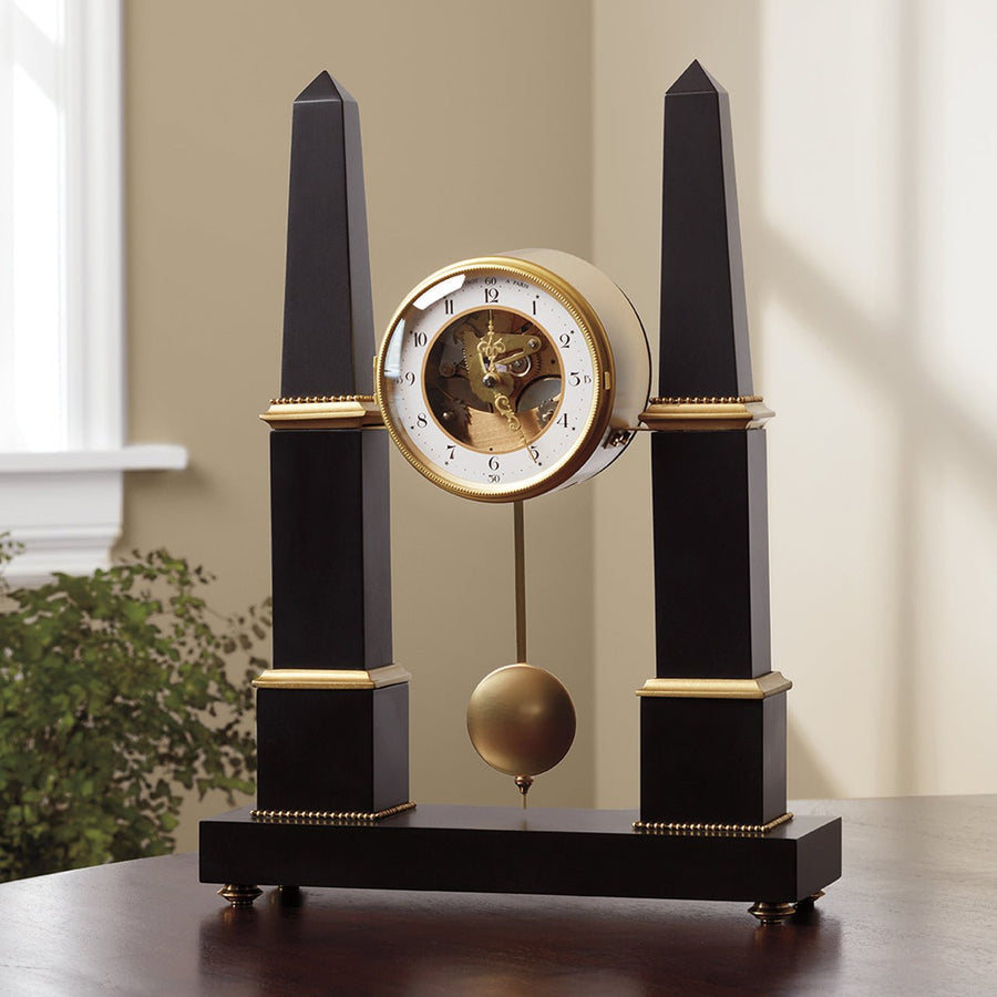 Monticello Obelisk Mantel Clock - Monticello Shop