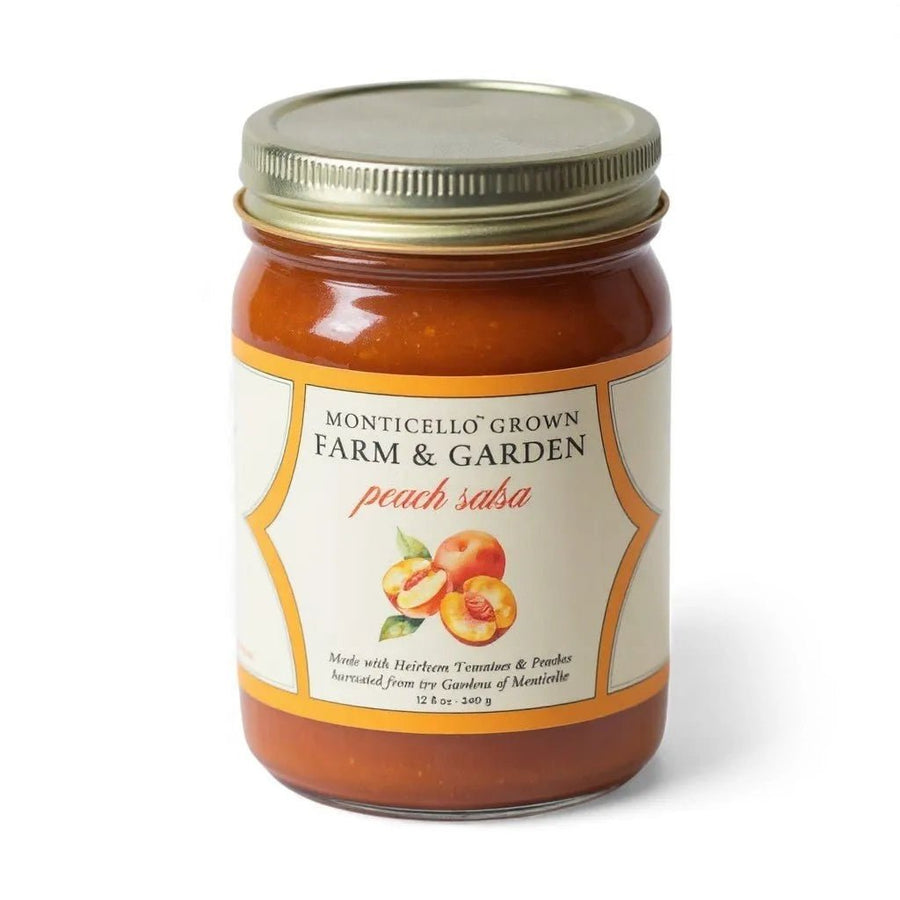 Monticello Peach Salsa - Monticello Shop