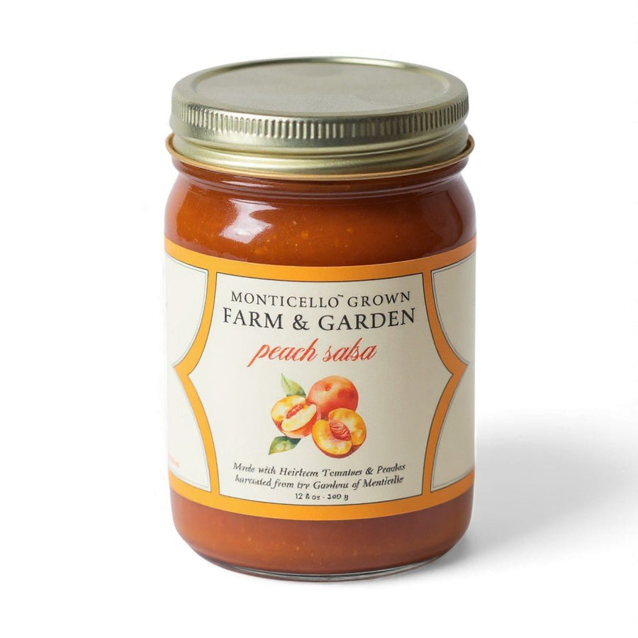 Monticello Peach Salsa - Monticello Shop