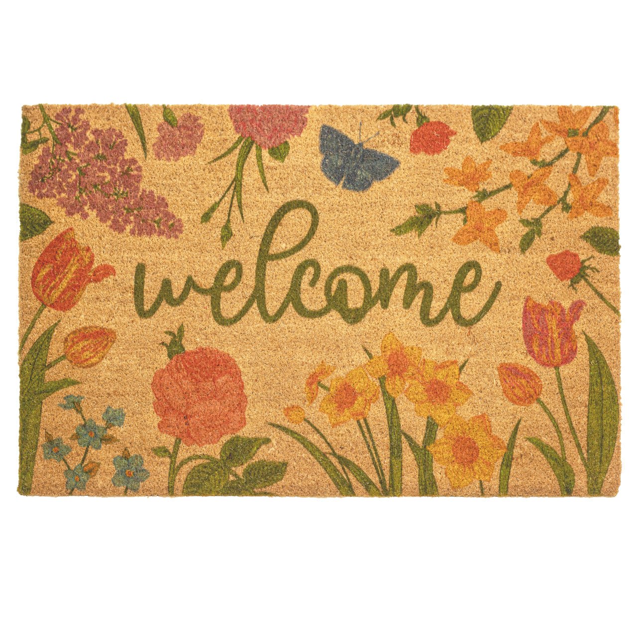 Monticello Shop Spring Blooms Doormat
