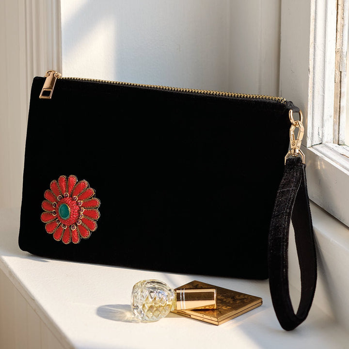 Monticello Velvet Wristlet & Brooch - Monticello Shop