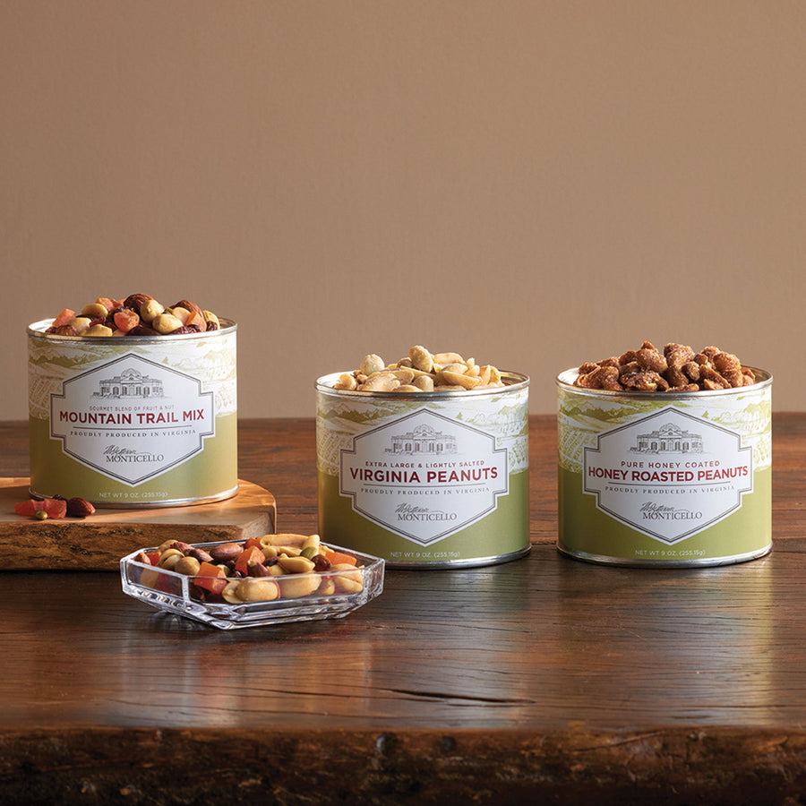 Monticello Virginia Peanut Trio - Monticello Shop