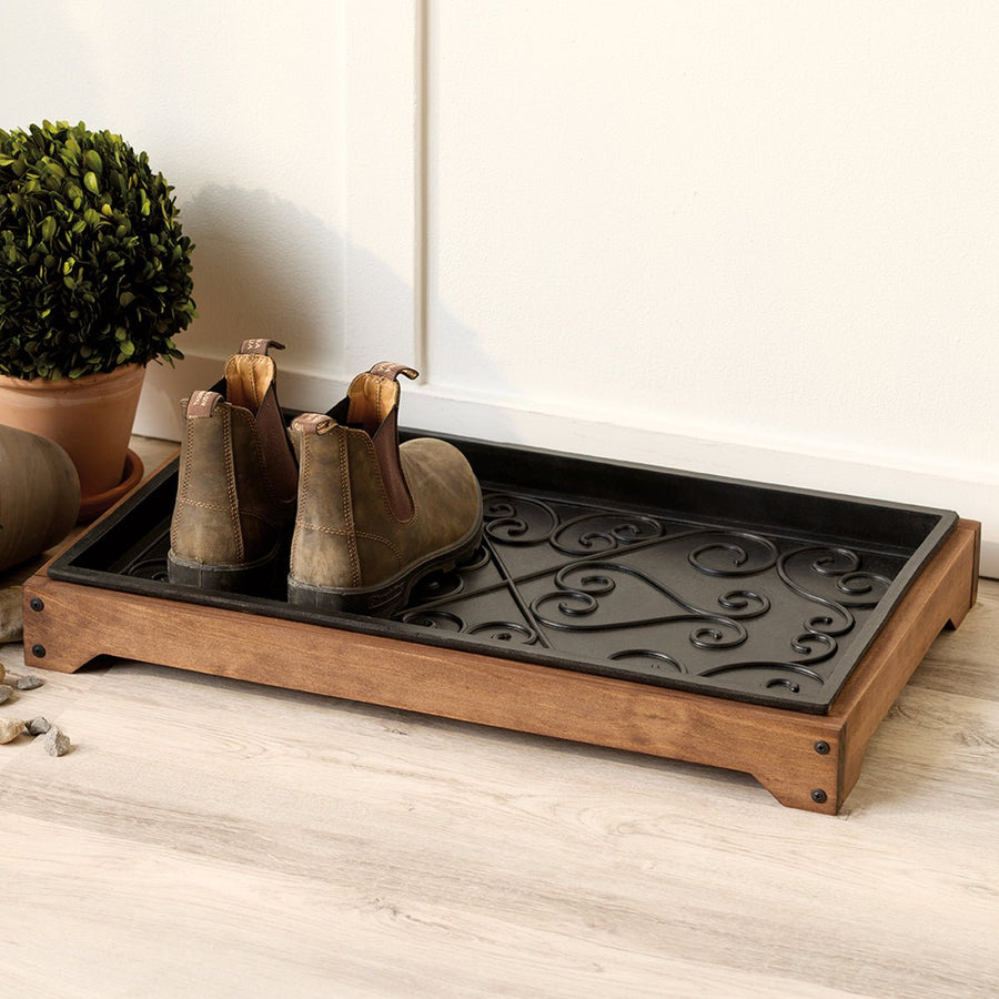 Monticello Wooden Boot Tray - Monticello Shop