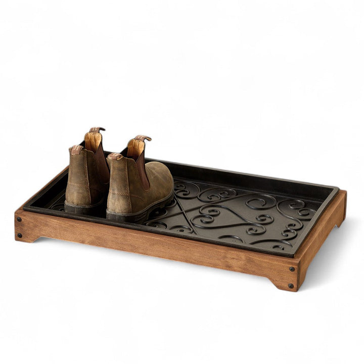 Monticello Wooden Boot Tray - Monticello Shop