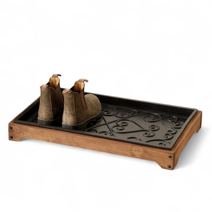 Monticello Wooden Boot Tray - Monticello Shop