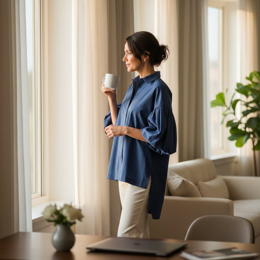 Navy Shirt - Monticello Shop