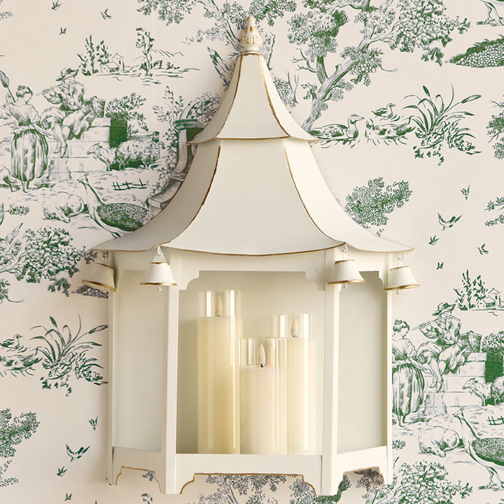 Pagoda Wall Lantern - Monticello Shop