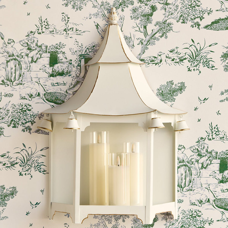Pagoda Wall Lantern - Monticello Shop