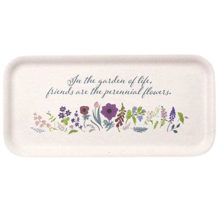Perennial Flowers Tray - Monticello Shop