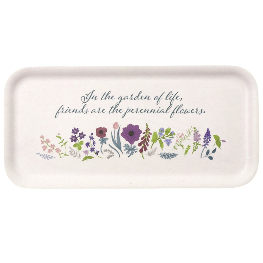 Perennial Flowers Tray - Monticello Shop