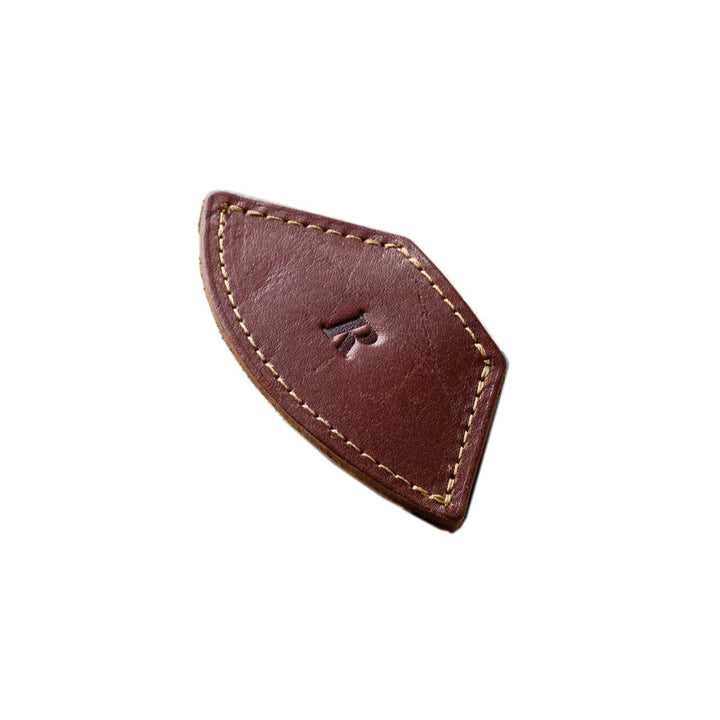Personalized Fine Leather Corner Bookmark - Monticello Shop
