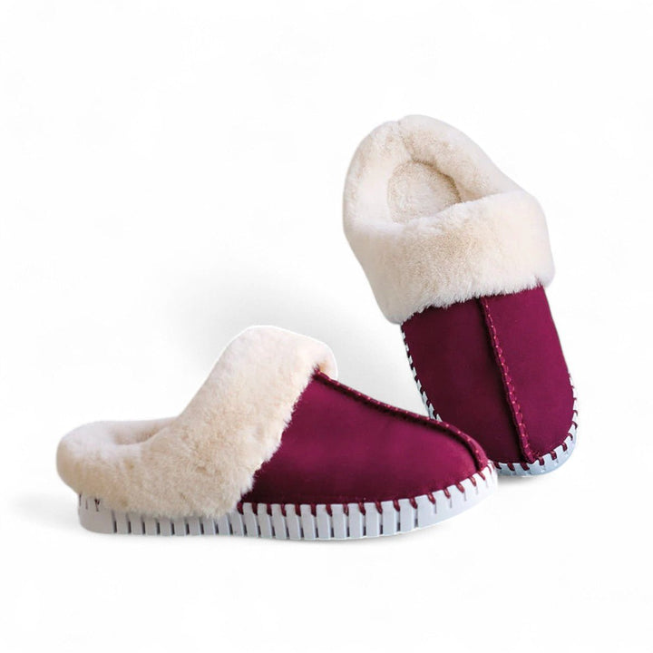 Plum Slippers - Monticello Shop