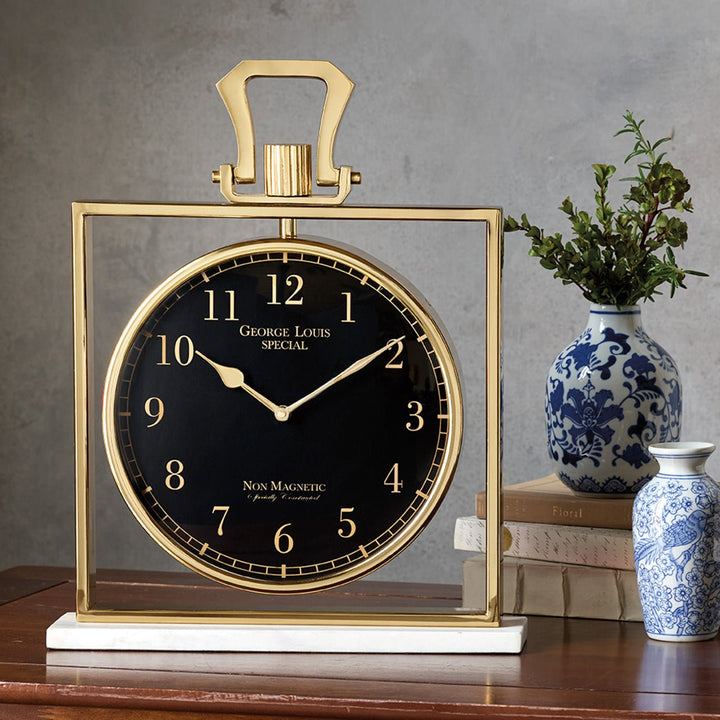 Pocket Watch Table Clock - Monticello Shop