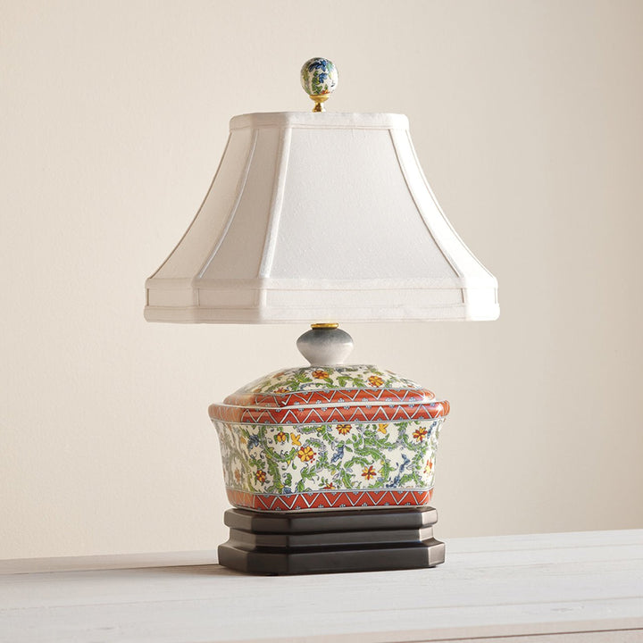 Porcelain Box Lamp - Monticello Shop