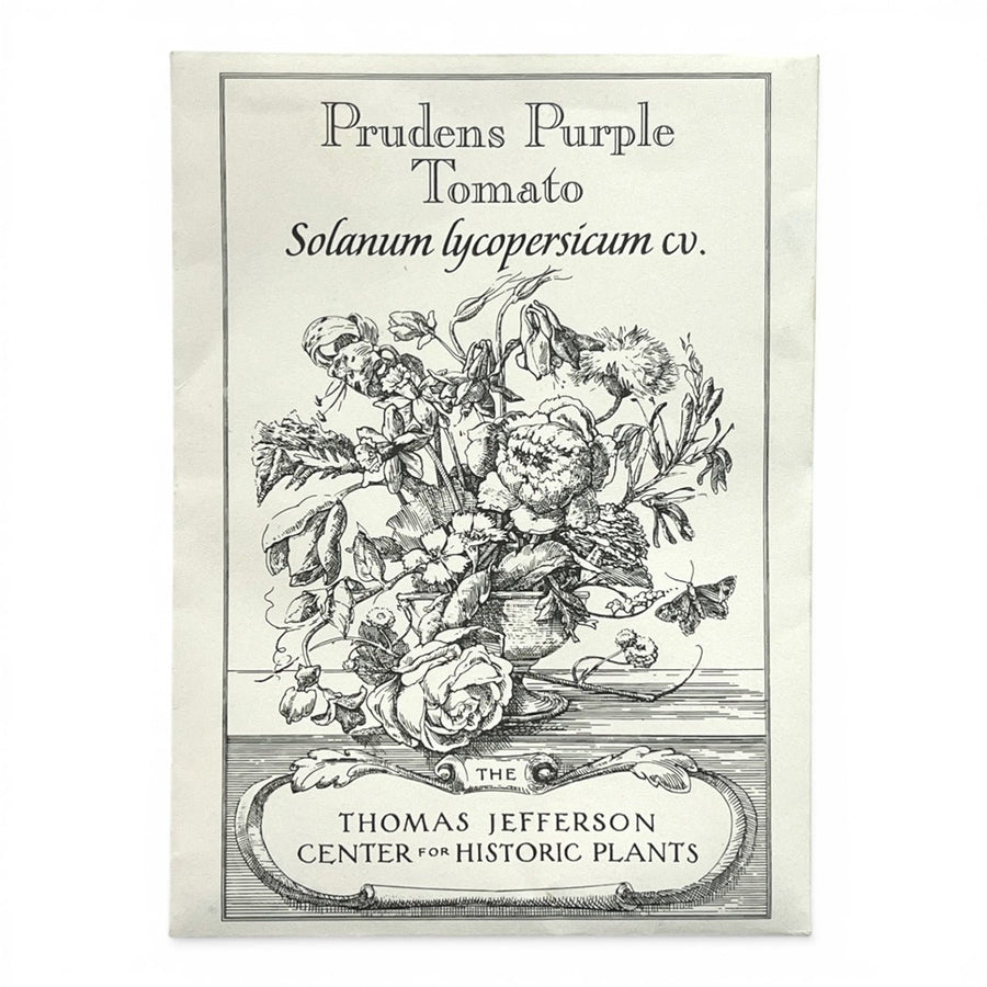Prudens Purple Tomato Seeds (Solanum lycopersicum) - Monticello Shop