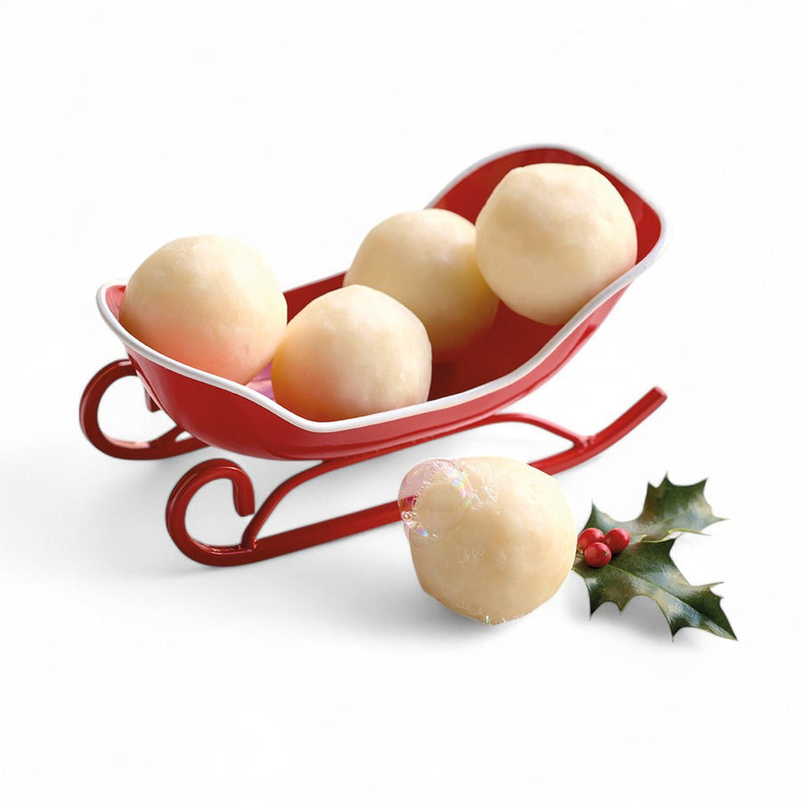 Sleigh with Peppermint Soap Balls - Monticello Shop