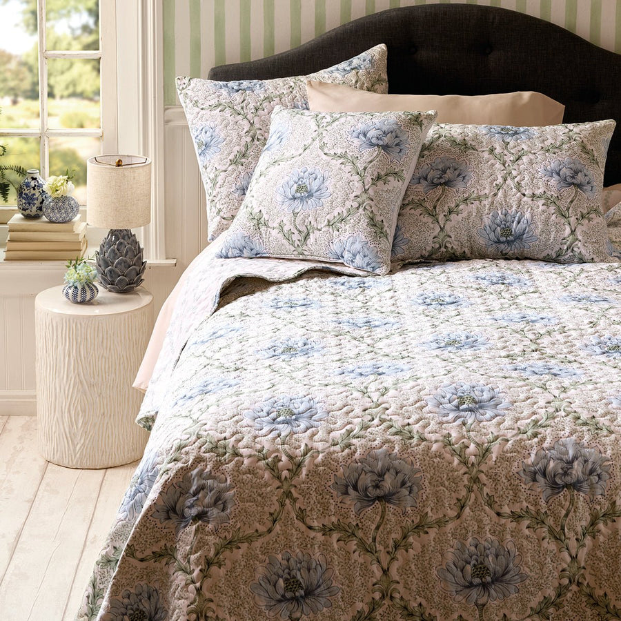 Summer Bloom Quilted Bedding - Full/Queen - Monticello Shop