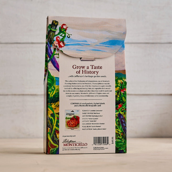 Thomas Jefferson's Revolutionary Garden 250th Seed Collection - Monticello Shop