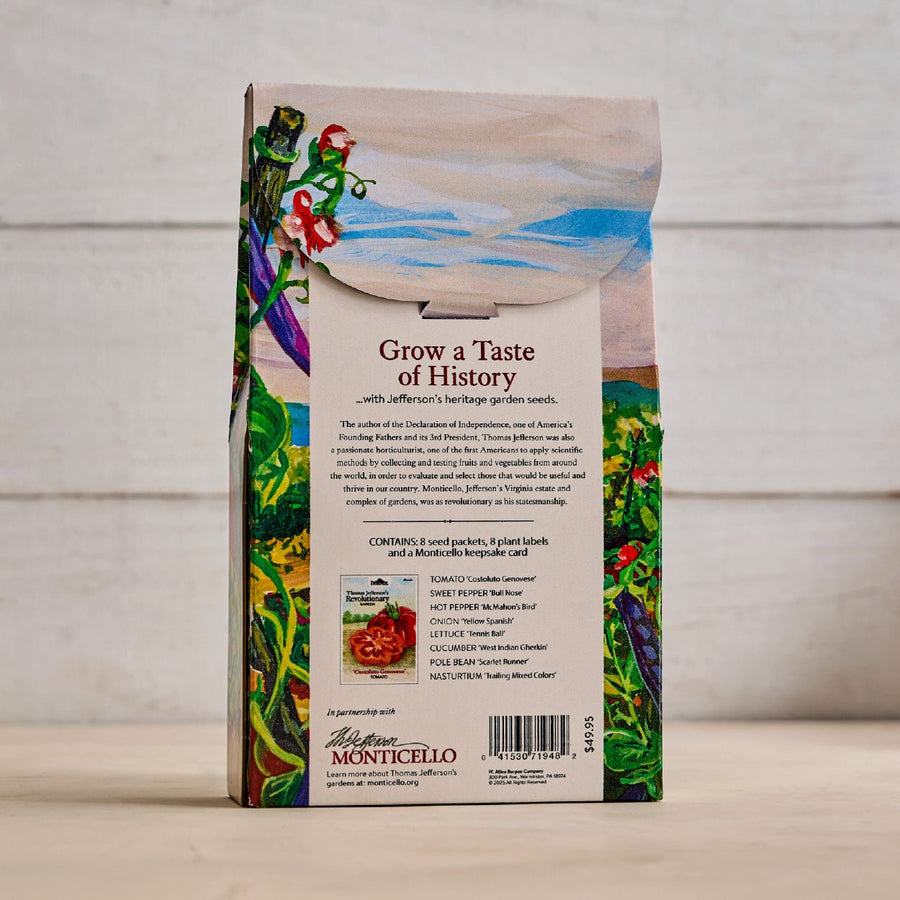 Thomas Jefferson's Revolutionary Garden 250th Seed Collection - Monticello Shop