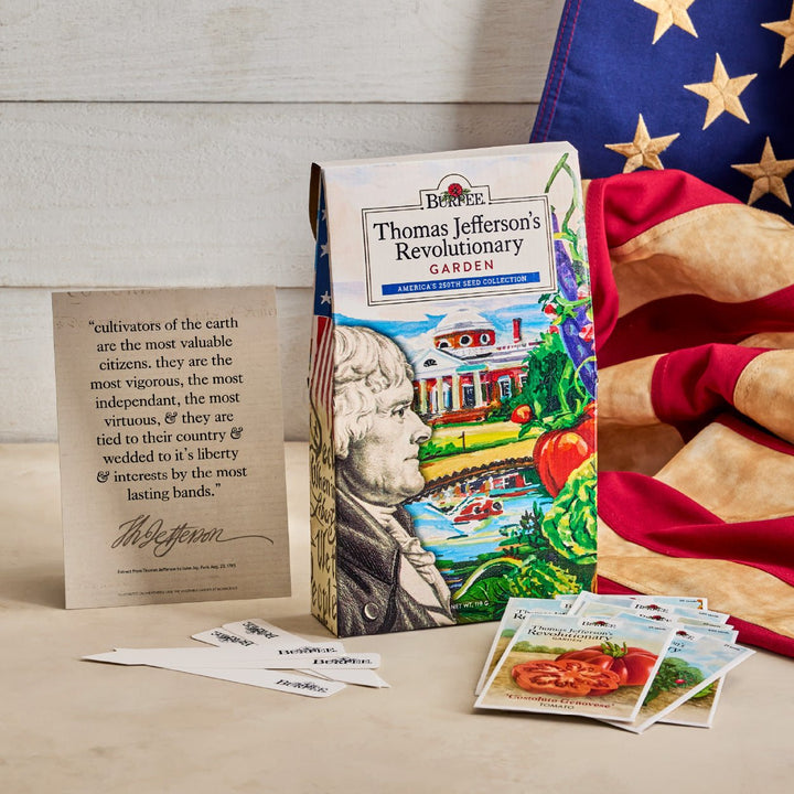 Thomas Jefferson's Revolutionary Garden 250th Seed Collection - Monticello Shop