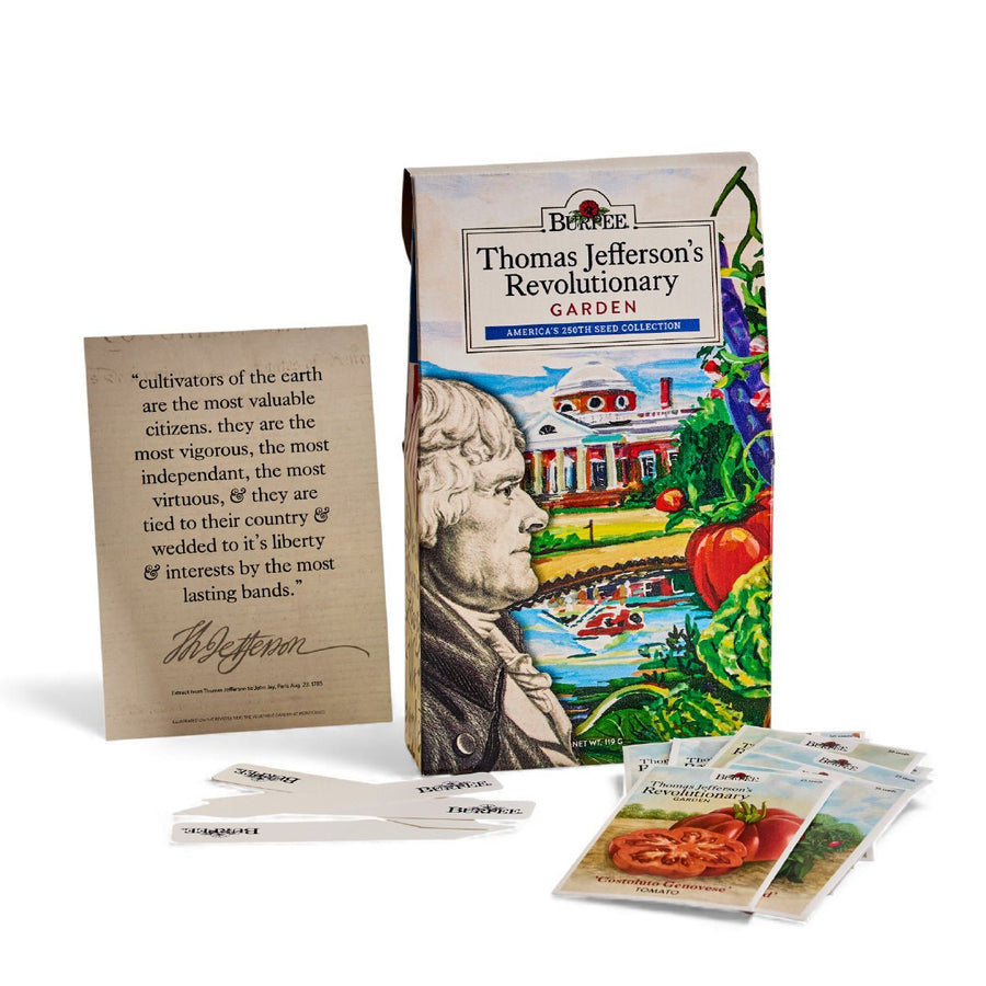 Thomas Jefferson's Revolutionary Garden 250th Seed Collection - Monticello Shop