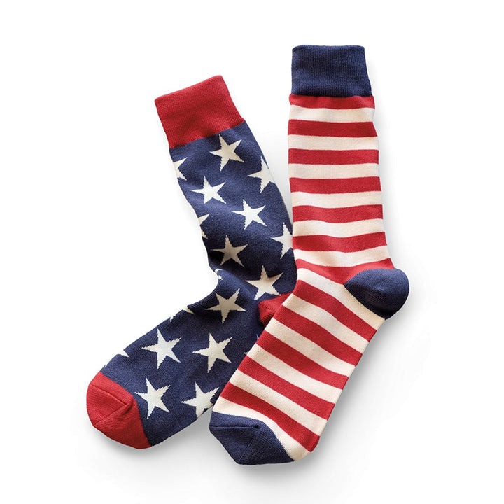 Vintage American Flag Socks - Monticello Shop