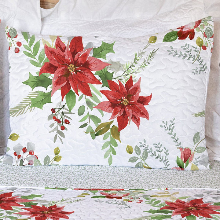 Winter Garden King Sham - Monticello Shop