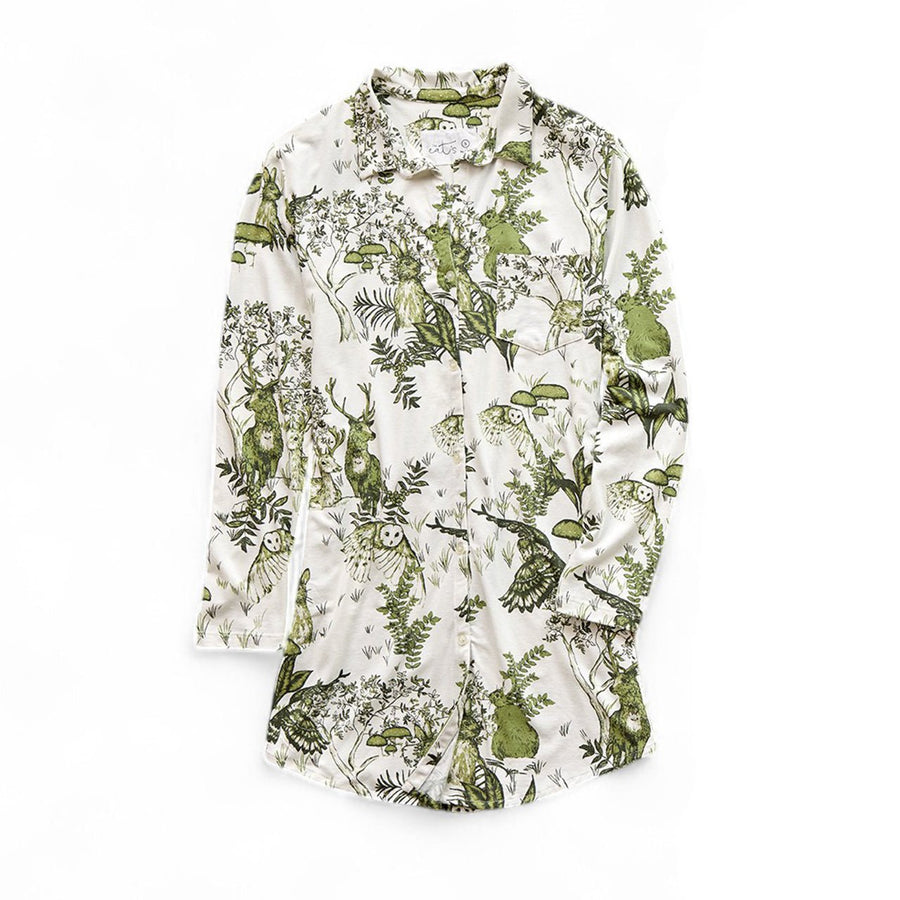 Woodland Night Shirt - Monticello Shop