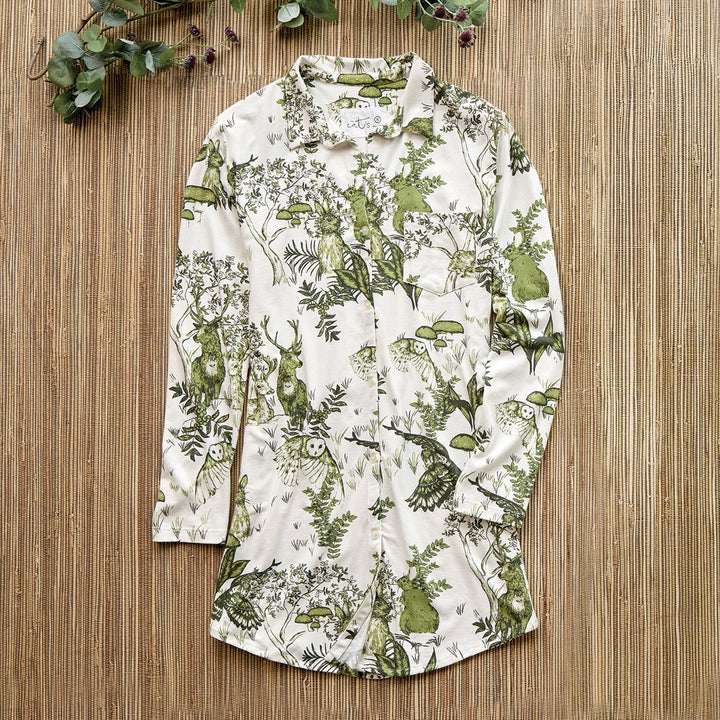 Woodland Night Shirt - Monticello Shop